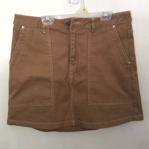 H&M mini Brown skirt